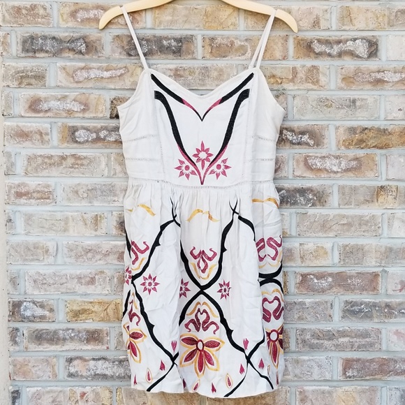 Free People Embroidered Dress - Picture 1 of 4